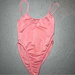 PrettyLittleThing Pink One Piece Swimsuit